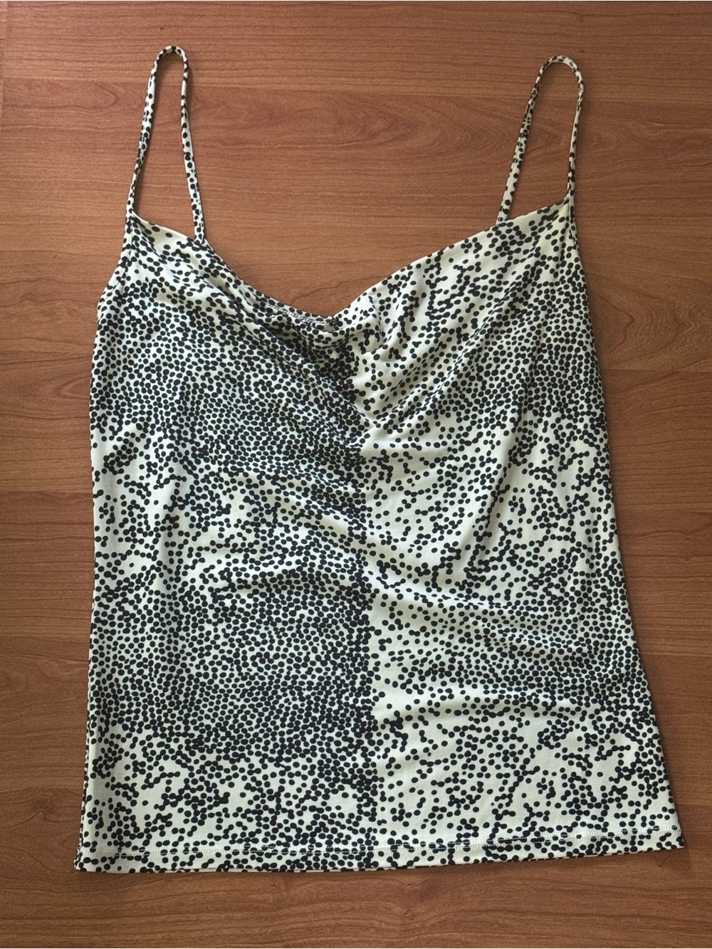 Banana Republic Polka Dot Cowl Neck Tank